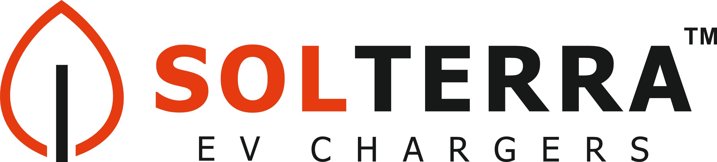 Solterra Logo on Light